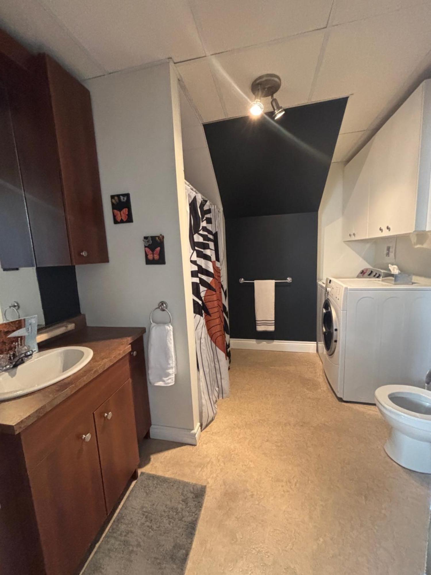 Aux Quatre Vents 4,5 Grand Logement Prive Lac-Mégantic エクステリア 写真