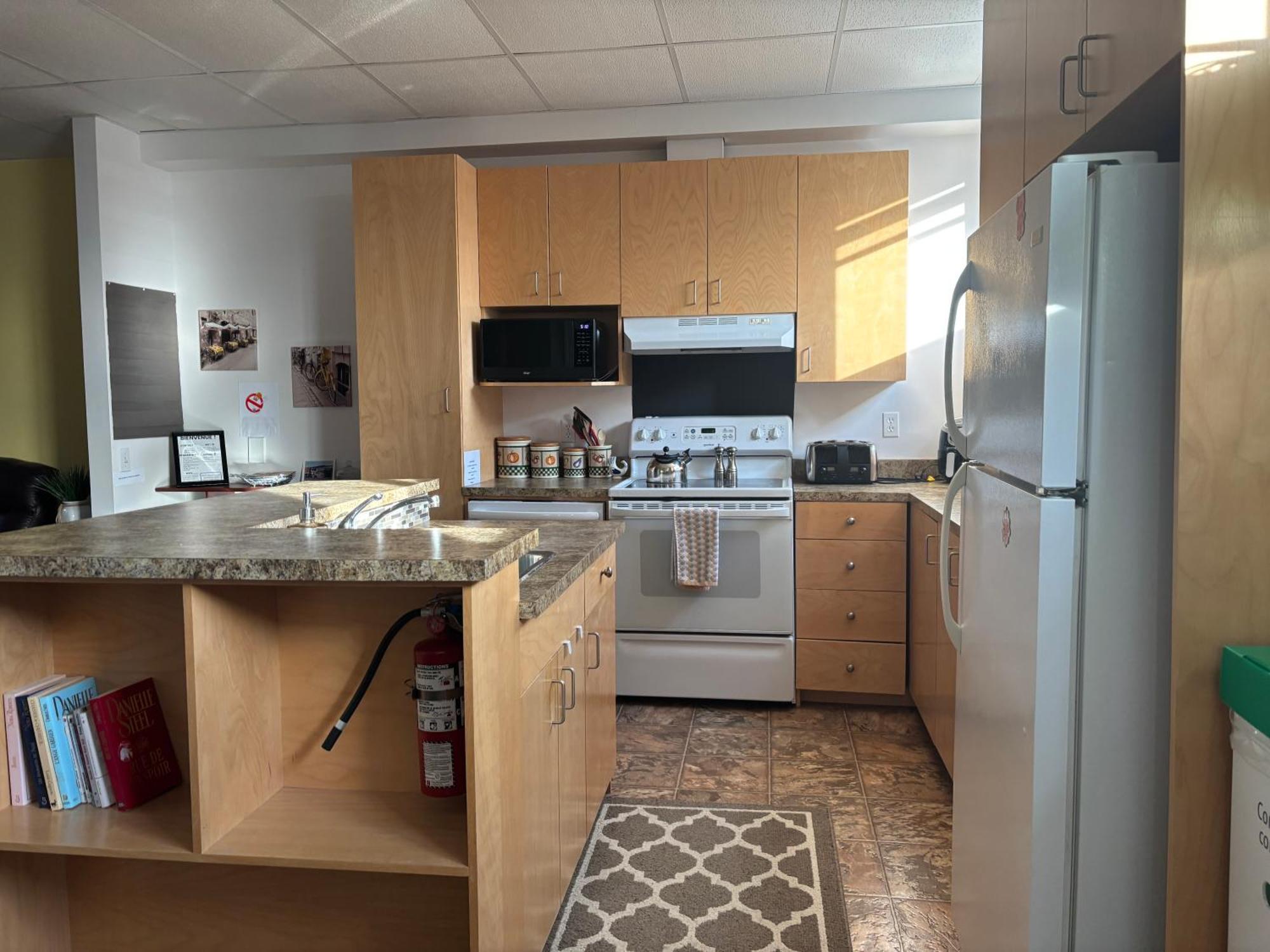 Aux Quatre Vents 4,5 Grand Logement Prive Lac-Mégantic エクステリア 写真
